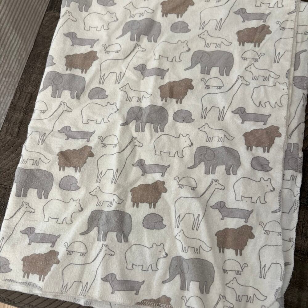 Butter Soft Cozy Bohemian Animal Baby Blanket